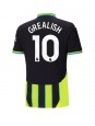 Manchester City Jack Grealish #10 Vieraspaita 2024-25 Lyhythihainen